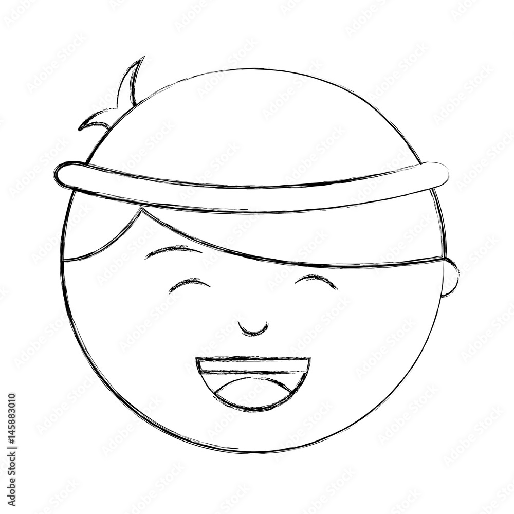 Shepherd manger character icon vector illustration design Shepherd manger character icon vector illustration design