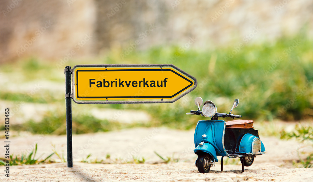 Schild 131 - Fabrikverkauf Schild 131 - Fabrikverkauf