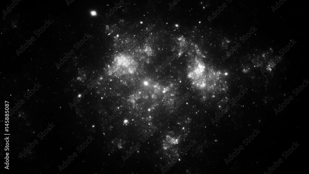 Abstract fractal illustration looks like galaxies Abstract fractal illustration looks like galaxies