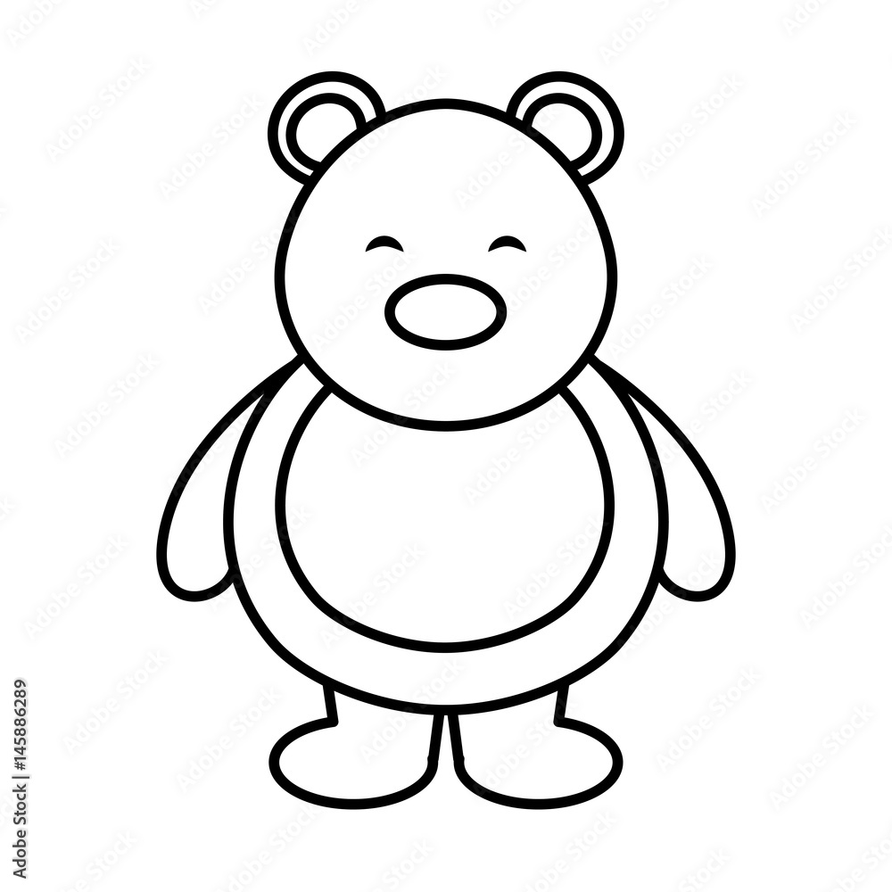 polar bear cute character vector illustration design polar bear cute character vector illustration design