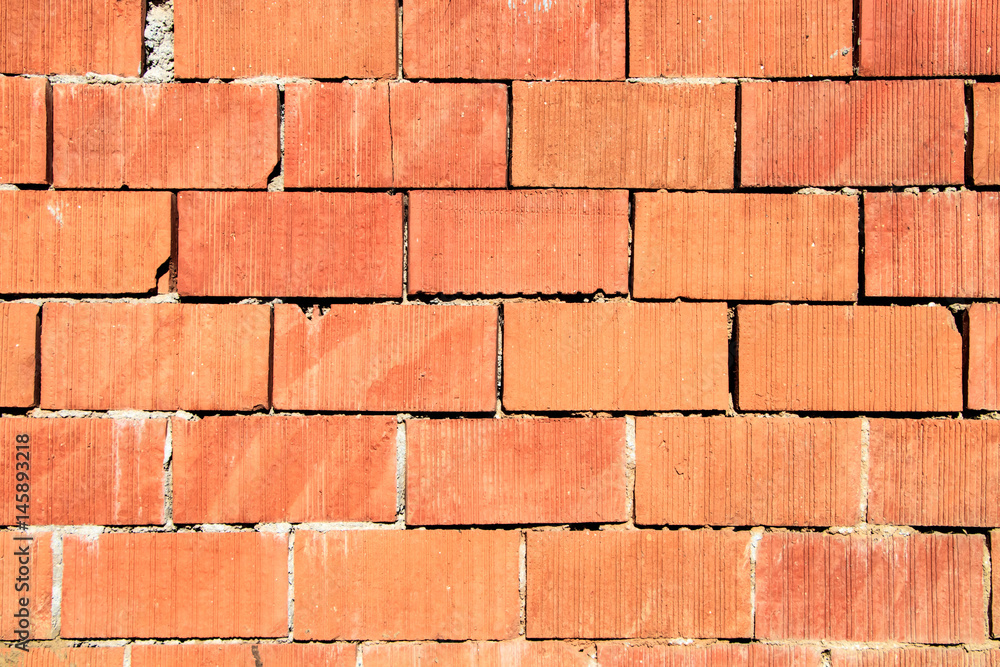 Fototapeta premium Destroyed House Wall