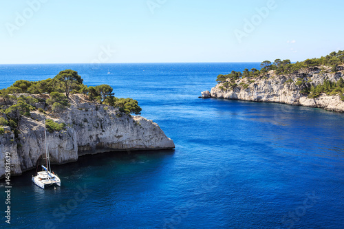 Calanques of Port Pin in Cassis, Provence, France © Irina Schmidt