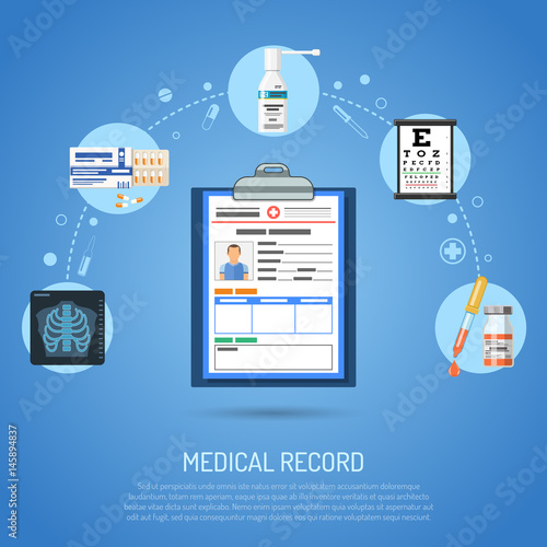 Medical record concept