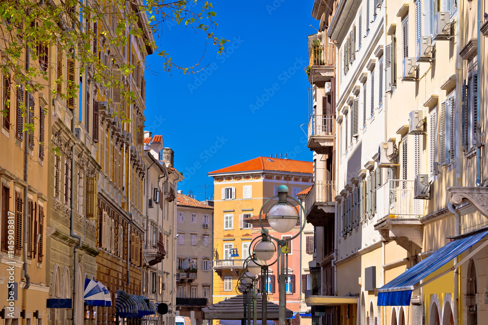 City of Rijeka center street view