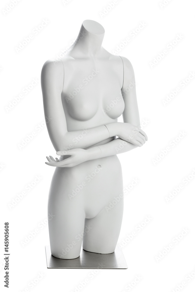 Fototapeta premium maneken female isolated