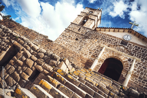 Church built on temple photo