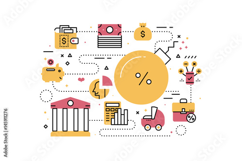 Debt concept illustration