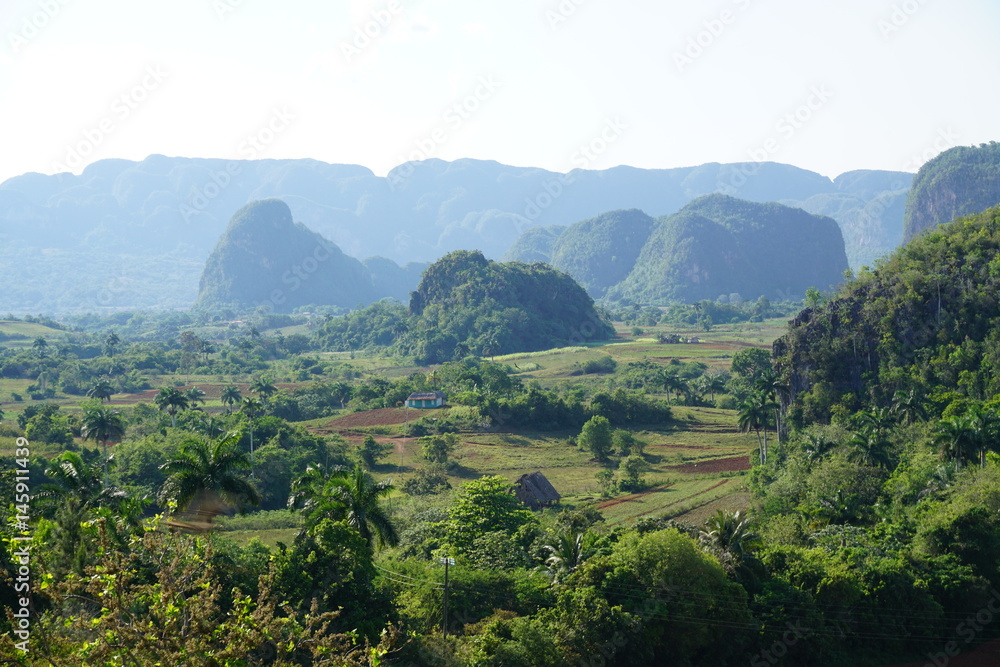 Obraz premium Mountains in the North of Cuba