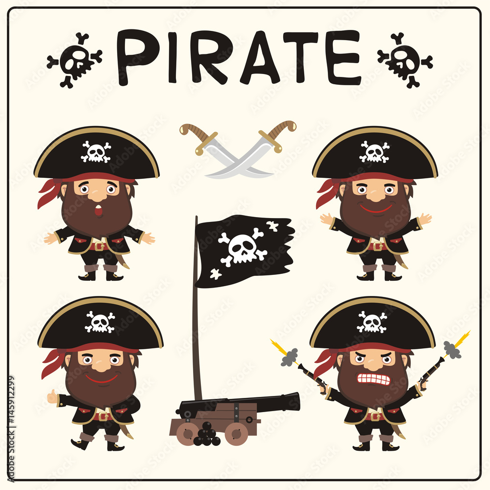 Goofy top pirate hat