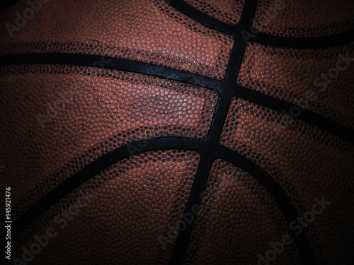Basketball close-up texture © Zoltan
