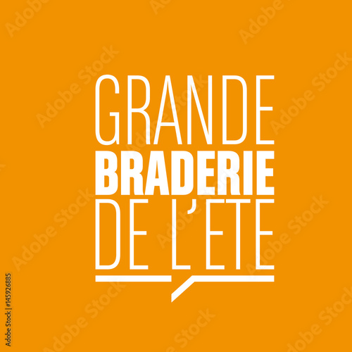 grande braderie de l'été