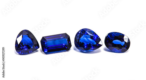 group of the blue sapphires