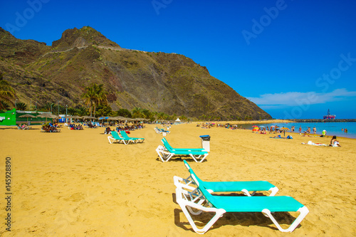 Tenerife  Canary Islands  Spain-Las Teresitas beach near San Andres