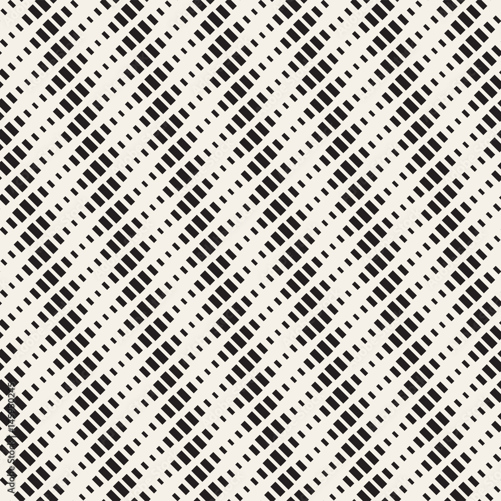 Repeating Rectangle Halftone. Modern Geometric Lattice Texture. Vector Seamless Monochrome Pattern Repeating Rectangle Halftone. Modern Geometric Lattice Texture. Vector Seamless Monochrome Pattern