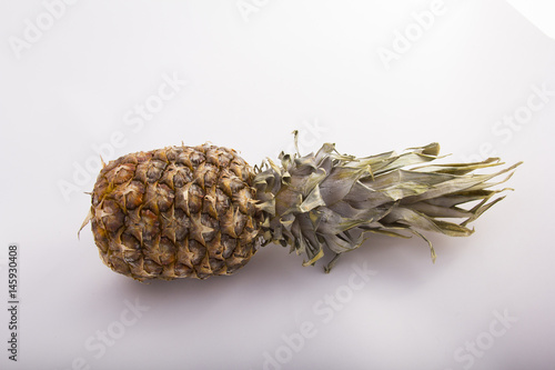 Pinnaple isolated on white backround photo