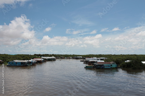 The Lake Tonlé Sap in Cambodia