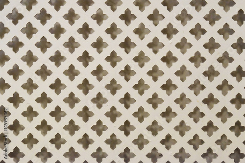 decorative screen for radiator in the house