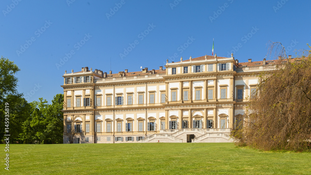 royal villa in the city of monza