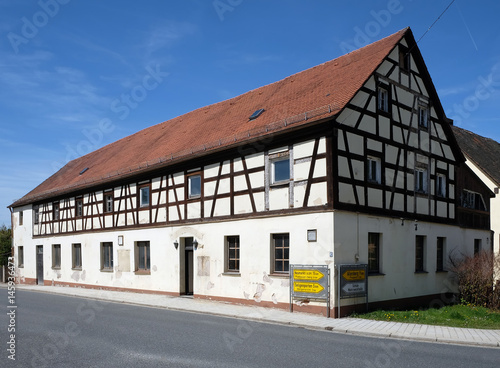 Fototapeta Naklejka Na Ścianę i Meble -  Historisches Gasthaus in Pyrbaum