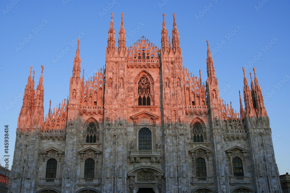 Milan Mailand Dom Cathedral night