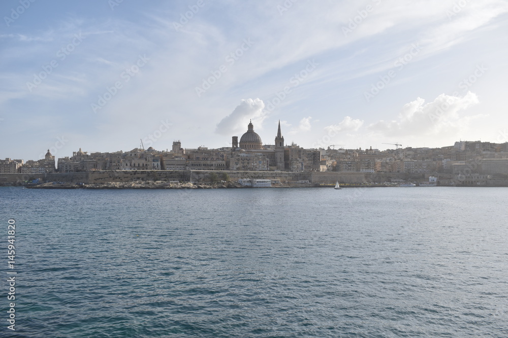 Beautiful Valletta Landscape. A view to cherish.