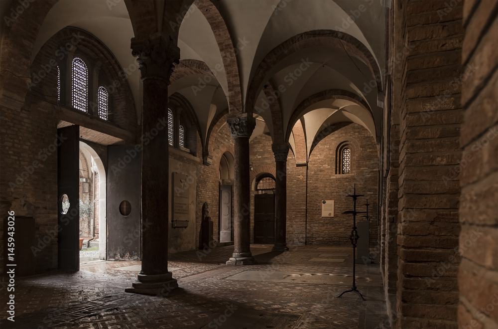 Inside Santo Stefano Bologna