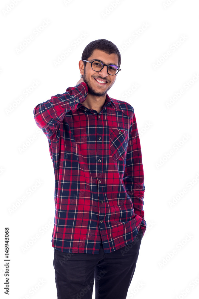 Fototapeta premium Smiling young man
