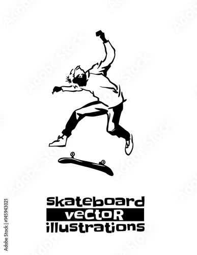 Skateboarding sports activity
