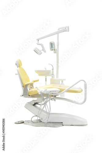 Dental chair isolated