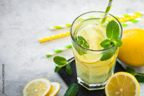 Lemonade. Traditional Summer drink.