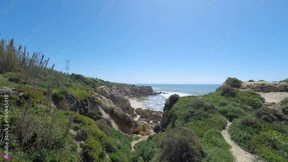 evaristo beach at portugals algarve coast evaristo beach at portugals algarve coast