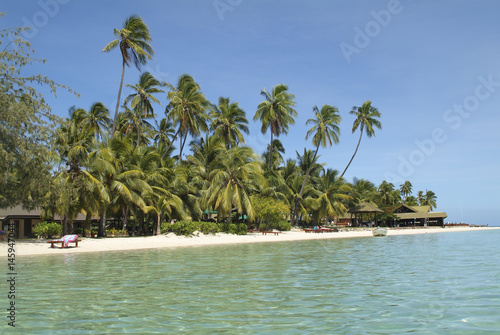 Fiji, Melanesia, beach in Malolo Lailai Island