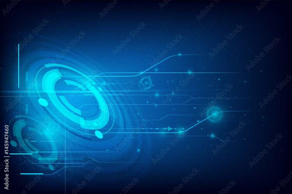 Futuristic Cyber technology abstract background with dotted circle HUD Head Up Display panel Vector illustration 006 Futuristic Cyber technology abstract background with dotted circle HUD Head Up Display panel Vector illustration 006
