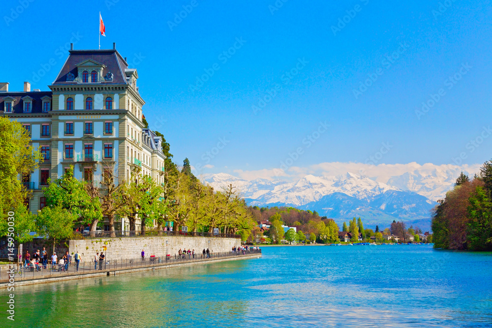Fototapeta premium Thun, Schweiz