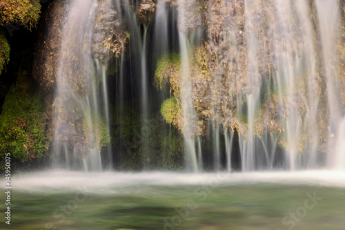 Mountain waterfall