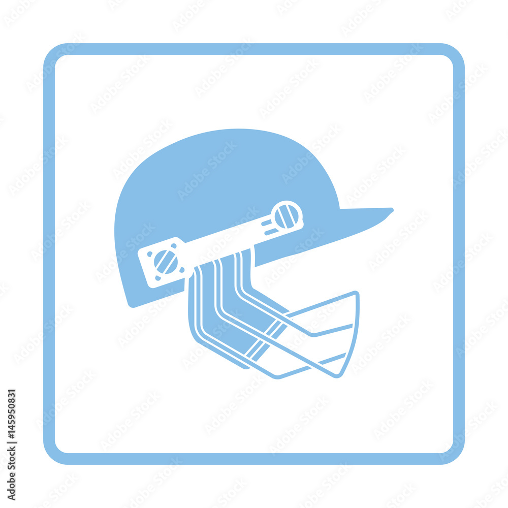 Cricket helmet icon Cricket helmet icon