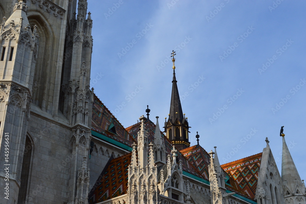 Matthia`s church in Budapest