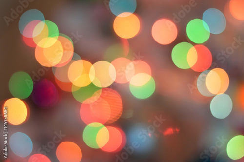 colorful bokeh