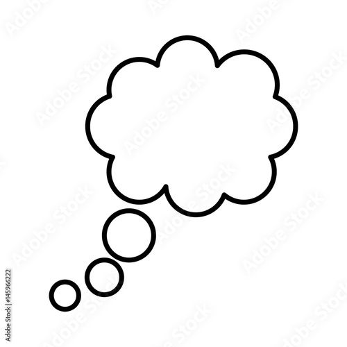 dreams cloud isolated icon vector illustration design