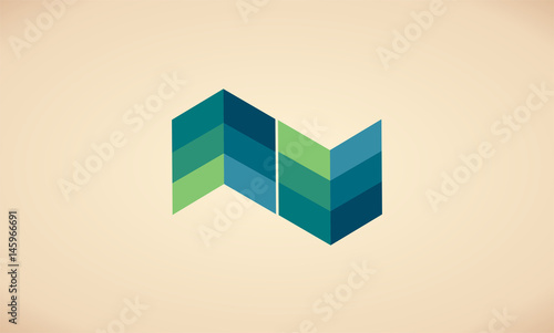 abstract arrow symbol business construction