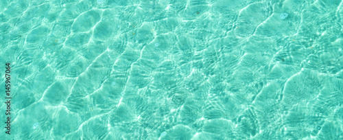 Ocean background turquoise water