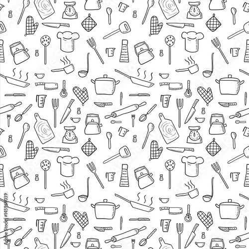 Kitchenware background