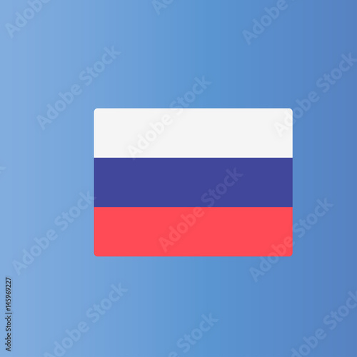 Free Download Russia Flag icon. flat design - GFXLoad