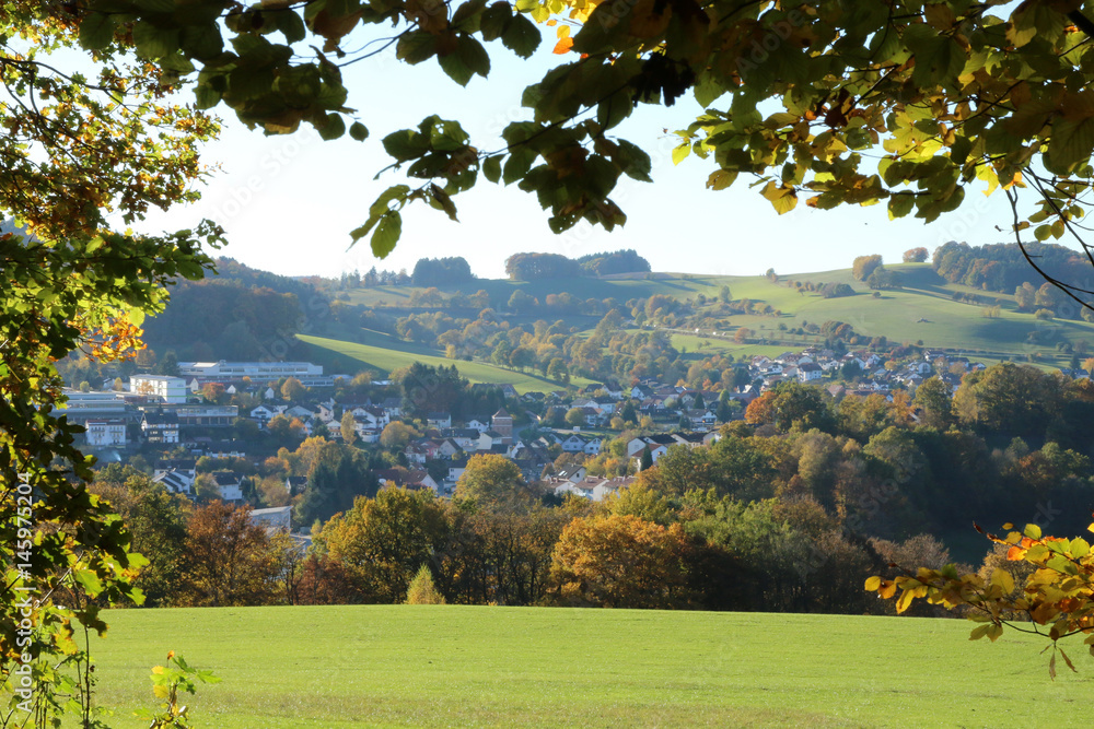 WaldMichelbach im Odenwald StockFoto Adobe Stock