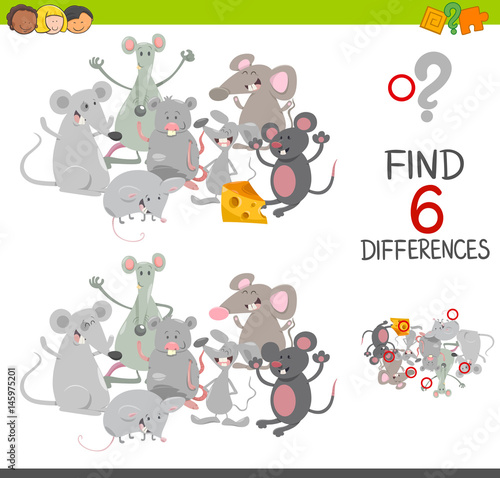 differences game with mice