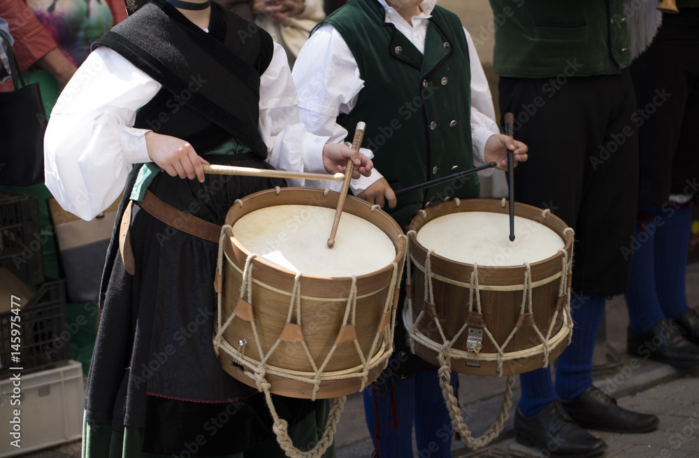 Fototapeta premium Drummer