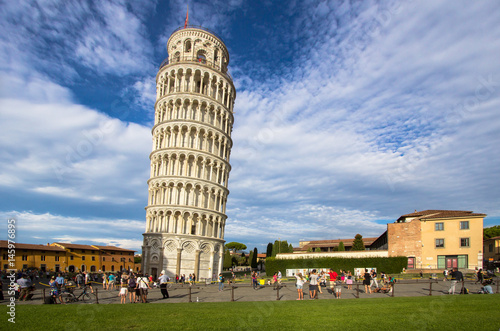 Tableau sur toile The Leaning Tower, Pisa, Italy
