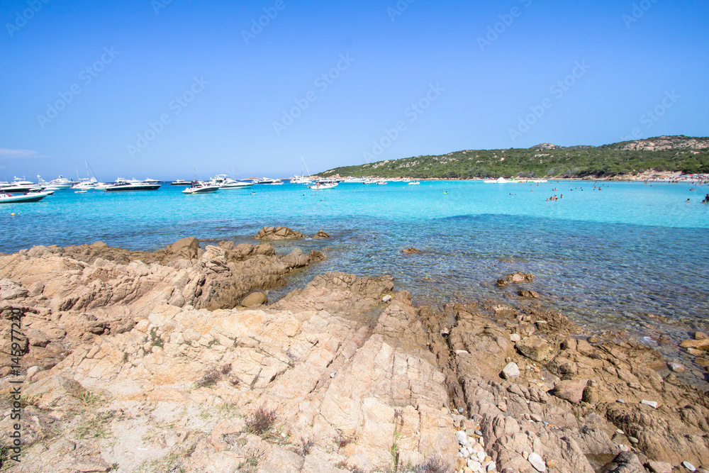 Spiaggia del Grande Pevero, Sardinia, Italy Spiaggia del Grande Pevero, Sardinia, Italy
