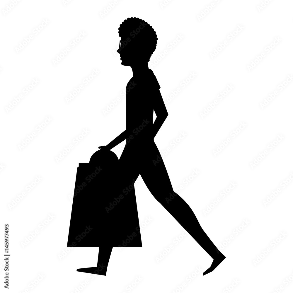 young man with shopping bags vector illustration design young man with shopping bags vector illustration design