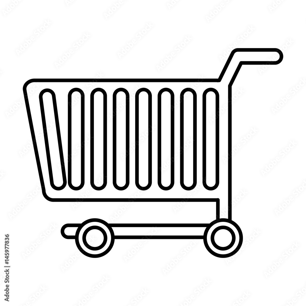 shopping cart isolated icon vector illustration design shopping cart isolated icon vector illustration design